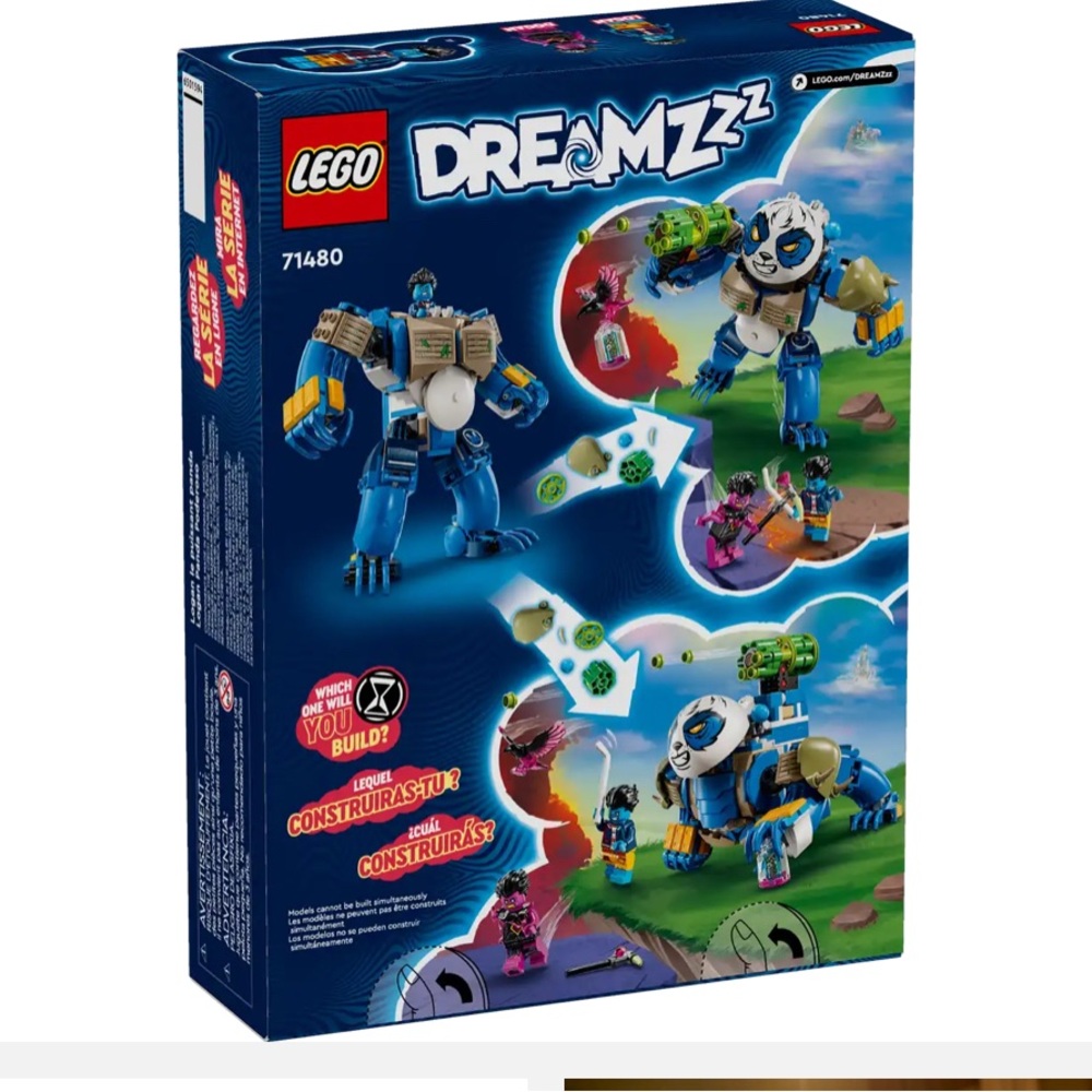 NWT Lego Dreamz Logan the Mighty Panda